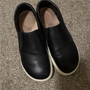 Black leather Birkenstock Oswego Size 39